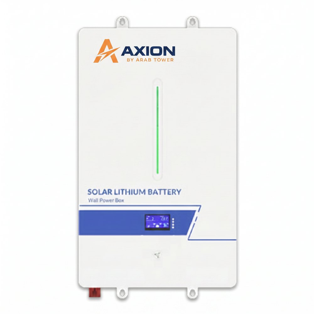 25.6V / 51.2V LiFePO4 Solar Battery — AXION by Arab Tower