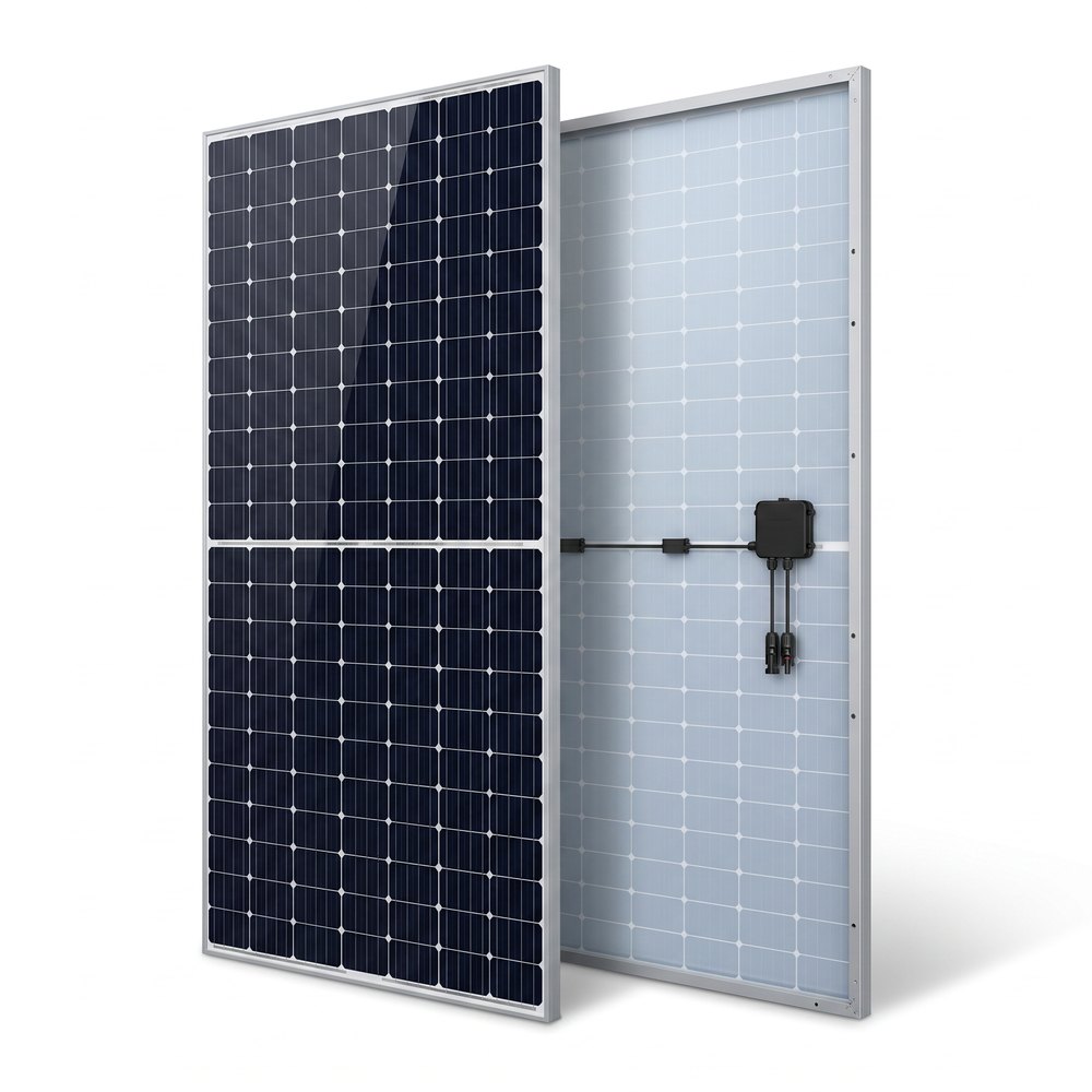 N-Type Bifacial Dual Glass Solar Panel — AXION by Arab Tower