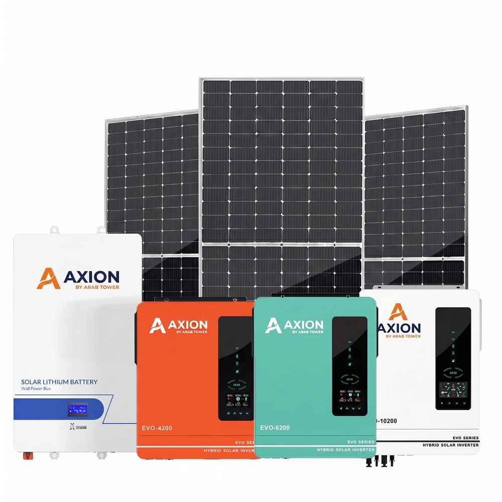 Off-Grid Lithium Battery Solar System — AXION by Arab Tower