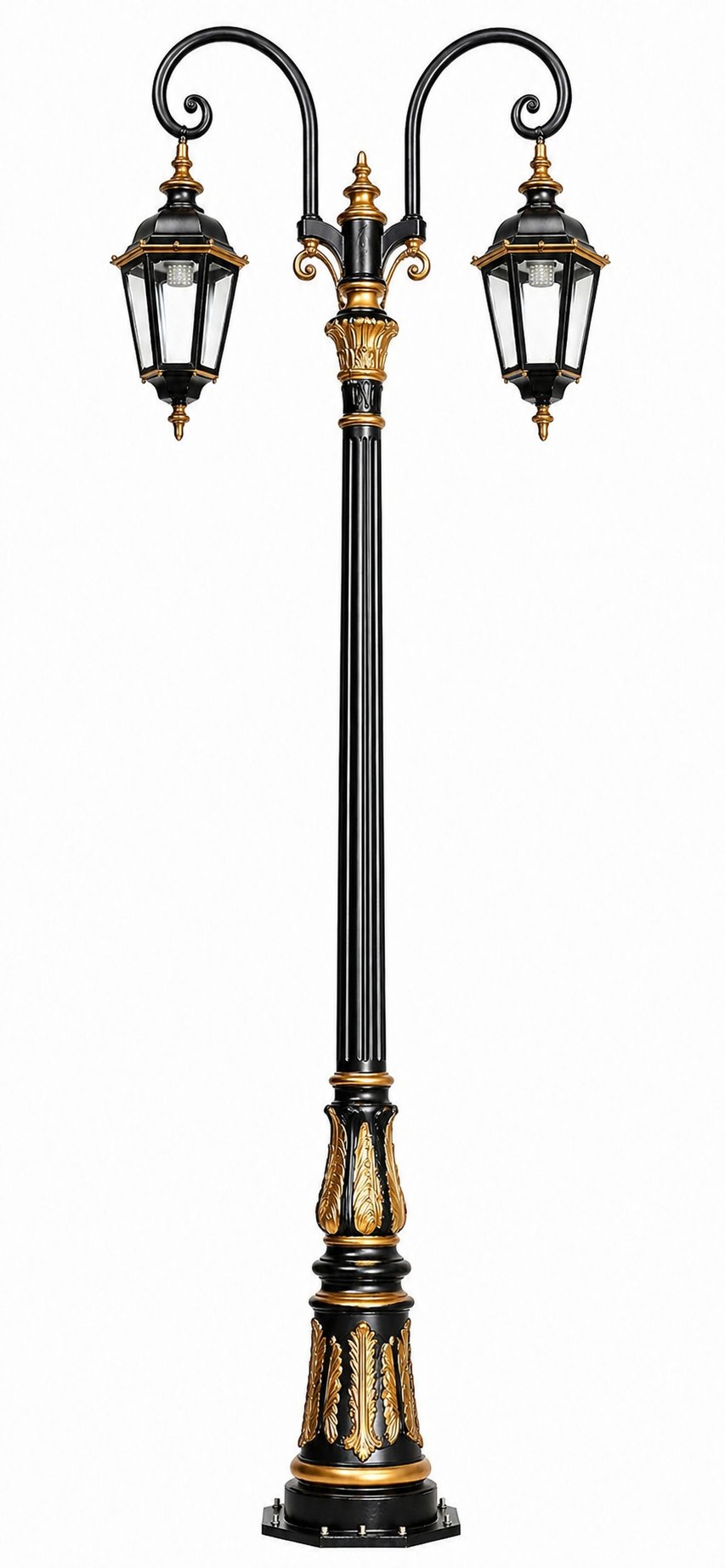 Decorative Pole — Double Arm — TERRAPOST by Arab Tower