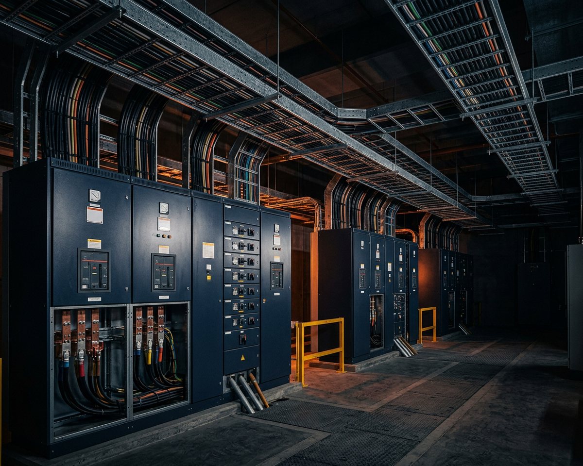 Low- and medium-voltage electrical distribution installation