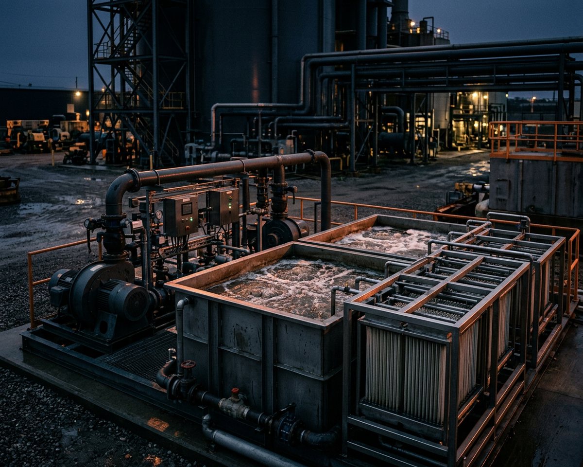 Packaged sewage treatment plant and water treatment system
